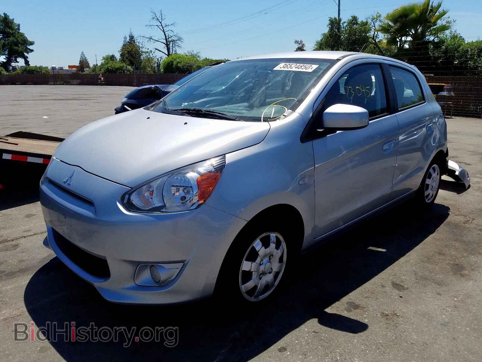 2015 MITSUBISHI MIRAGE - VIN: ML32A3HJ6FH044702 - Фото 2