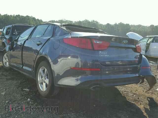 2015 KIA OPTIMA - VIN: KNAGM4A70F5547851 - Фото 3
