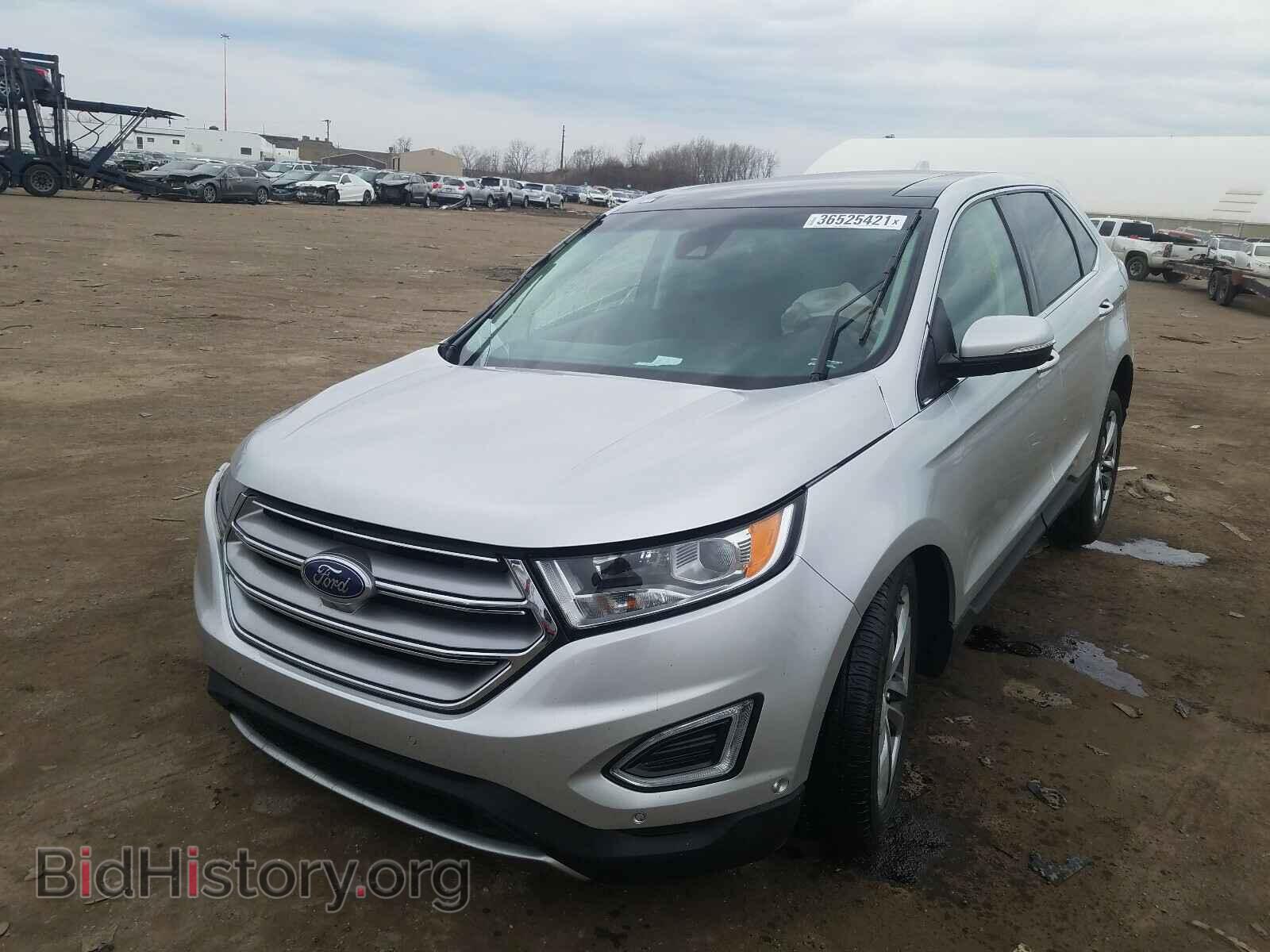 2015 FORD EDGE - VIN: 2FMPK4K80FBC22964 - Фото 2