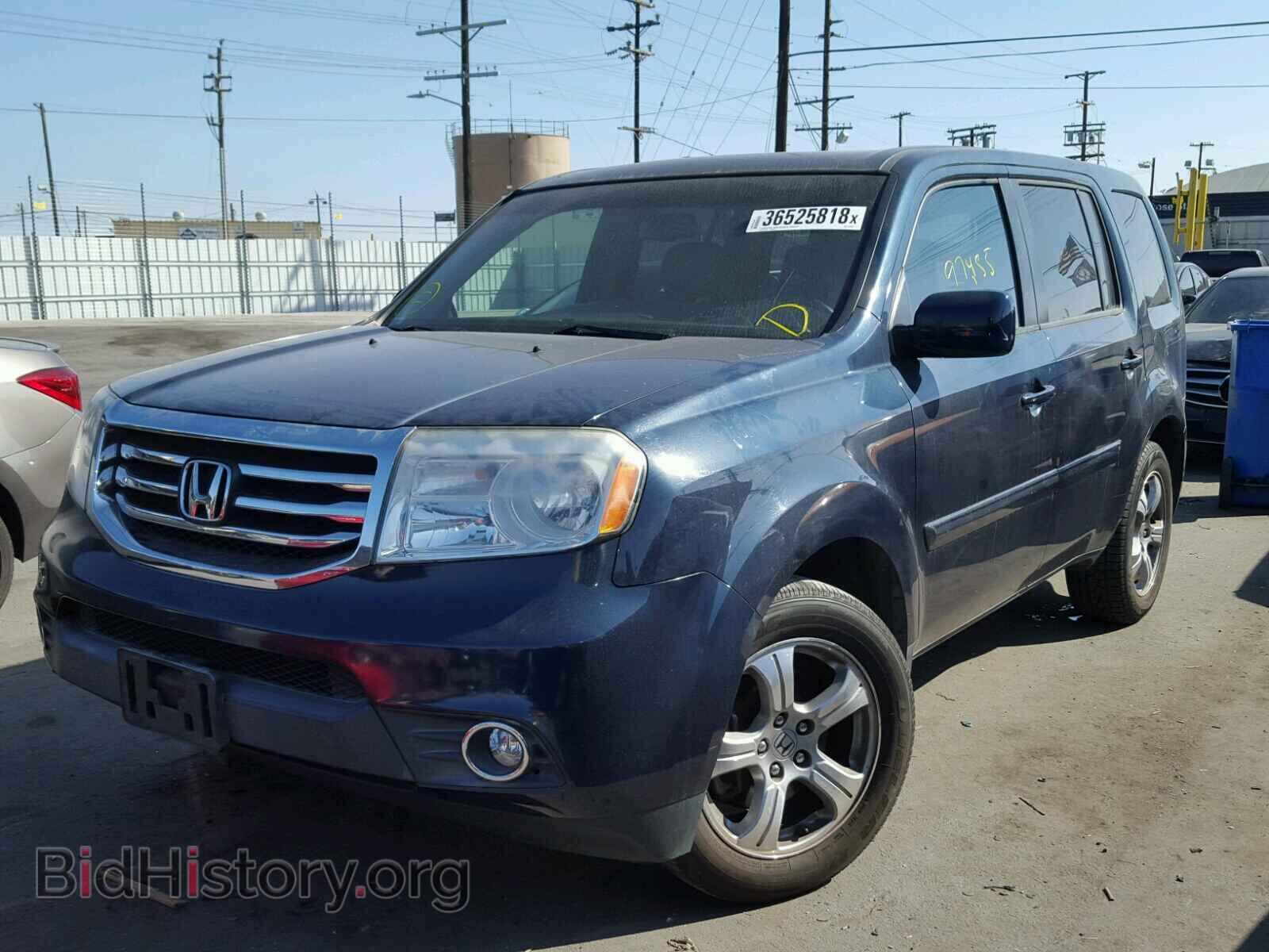 2012 HONDA PILOT - VIN: 5FNYF3H57CB019640 - Фото 2