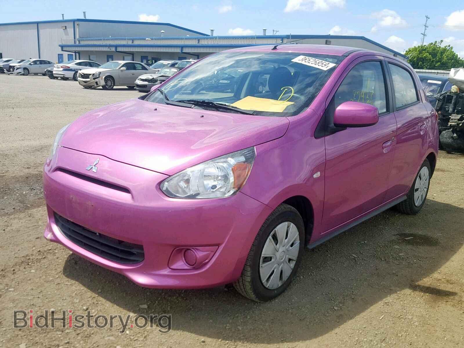 2014 MITSUBISHI MIRAGE - VIN: ML32A3HJ4EH010482 - Фото 2