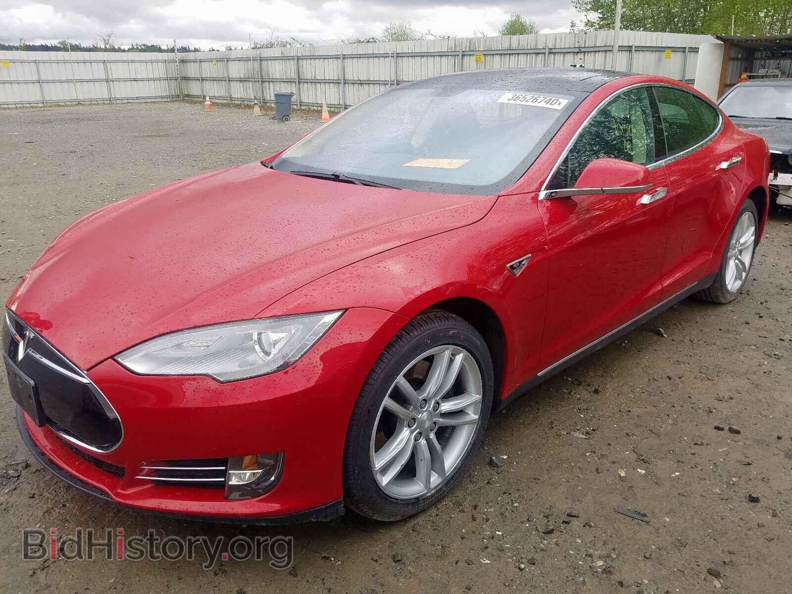 2013 TESLA MODEL S - VIN: 5YJSA1CNXDFP09125 - Фото 2