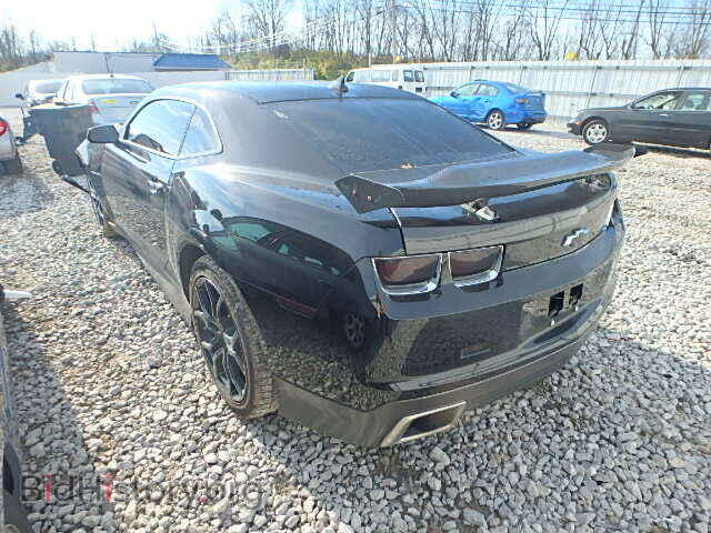 2012 CHEVROLET CAMARO - VIN: 2G1FF1E36C9191749 - Фото 3