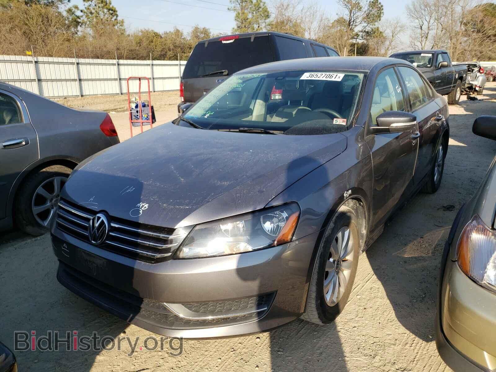 2013 VOLKSWAGEN PASSAT - VIN: 1VWAH7A3XDC045771 - Фото 2