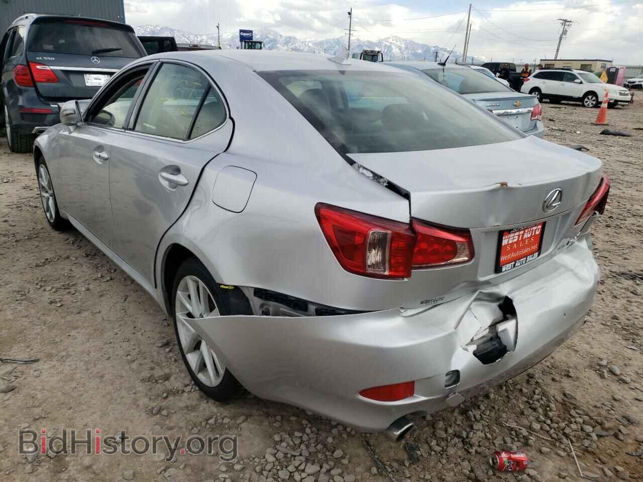 2012 LEXUS IS - VIN: JTHCE5C20C5002393 - Фото 3