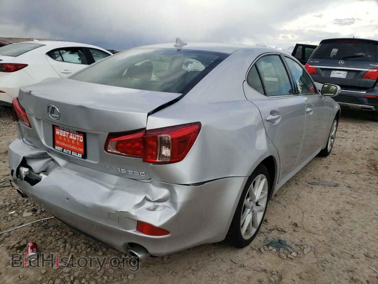 2012 LEXUS IS - VIN: JTHCE5C20C5002393 - Фото 4