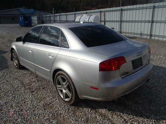 2007 AUDI A4 - VIN: WAUDF78E27A049422 - Фото 3
