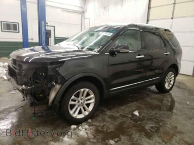 2012 Ford EXPLORER Explorer X, black — VIN 1FMHK8D81CGA73235, Copart