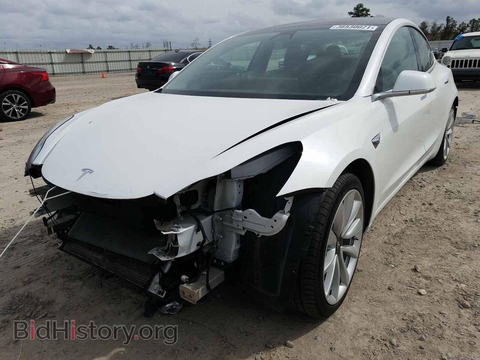 2018 TESLA MODEL 3 - VIN: 5YJ3E1EA7JF047146 - Фото 2
