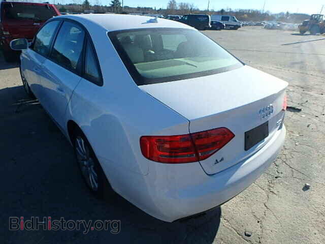 2012 AUDI A4 - VIN: WAUBFAFL4CN005334 - Фото 3