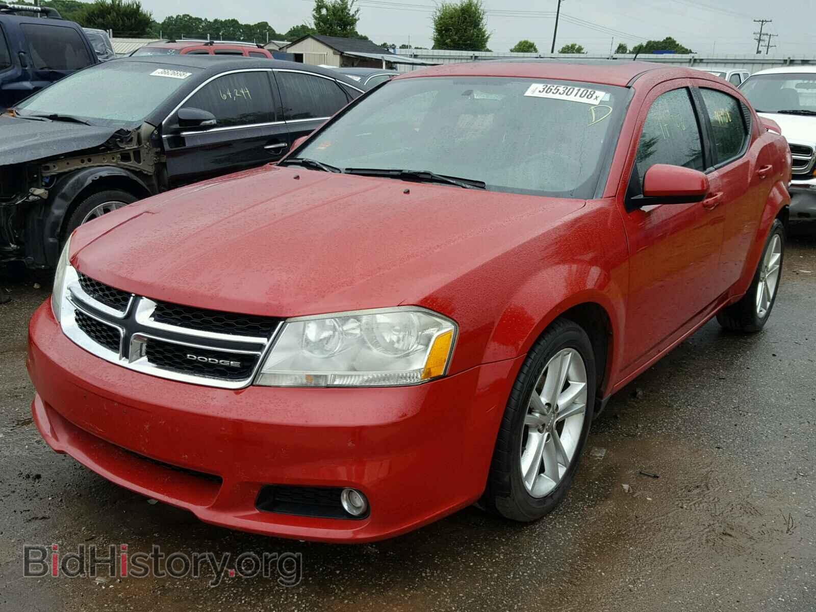 2011 DODGE AVENGER - VIN: 1B3BD1FGXBN574717 - Фото 2