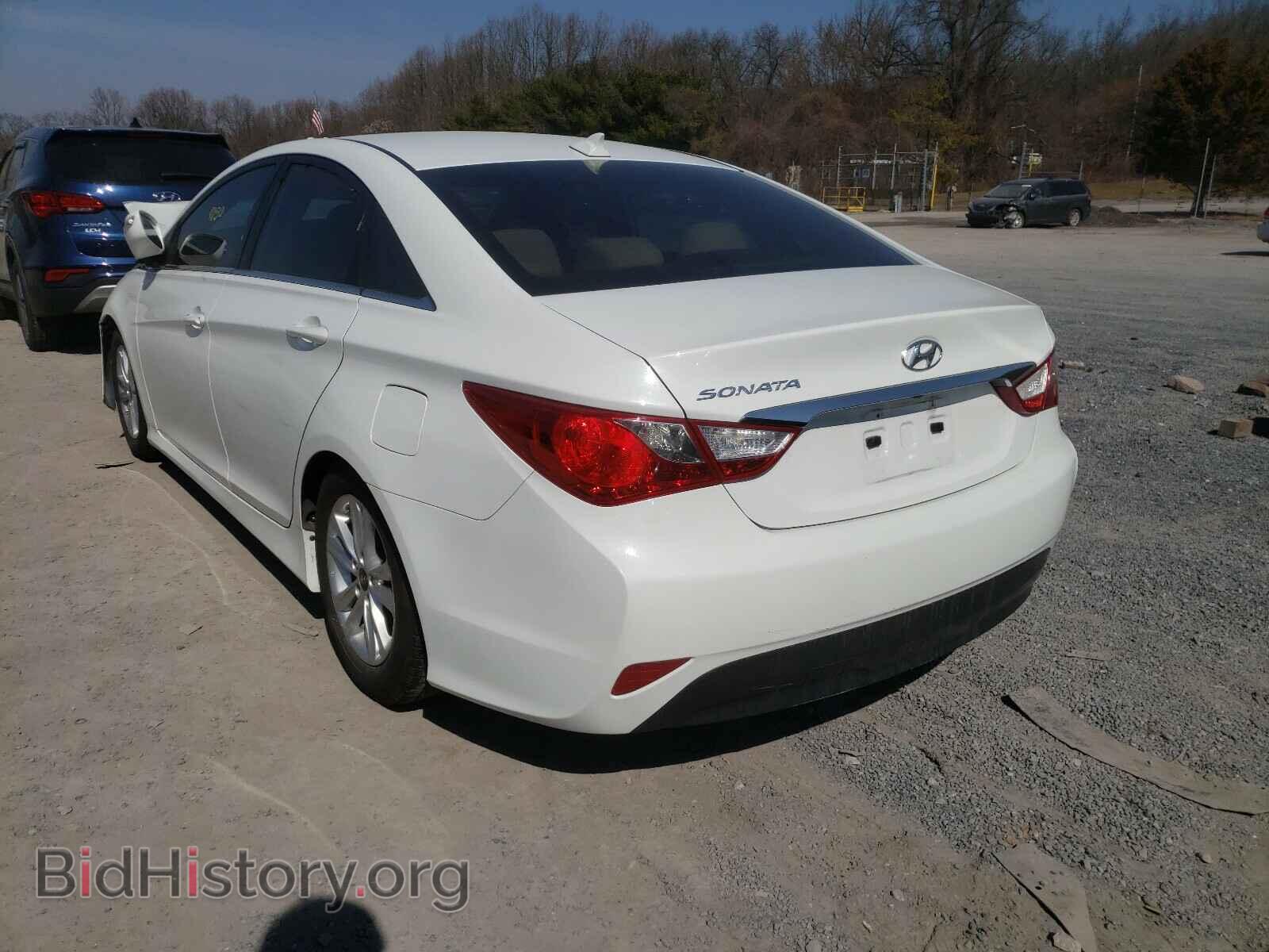 2014 HYUNDAI SONATA - VIN: 5NPEB4AC2EH931206 - Фото 3