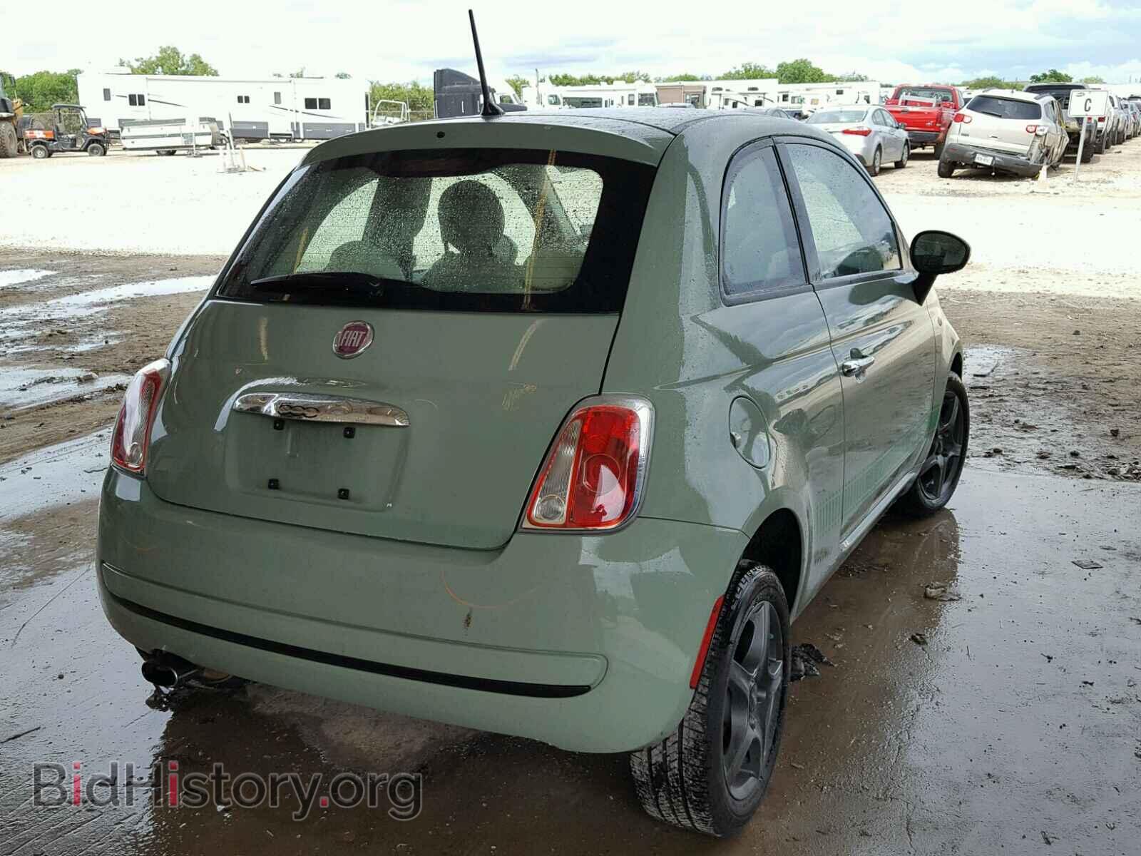 2012 FIAT 500 - VIN: 3C3CFFAR4CT366129 - Фото 4