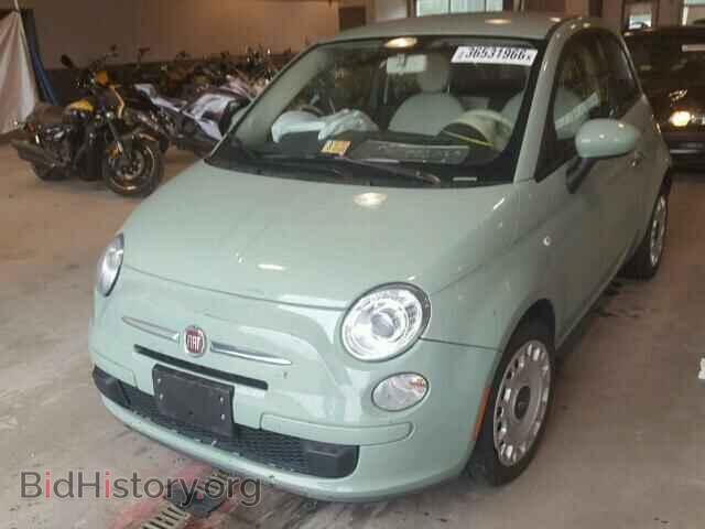 2012 FIAT 500 - VIN: 3C3CFFAR0CT319583 - Фото 2