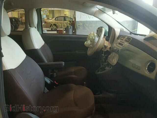 2012 FIAT 500 - VIN: 3C3CFFAR0CT319583 - Фото 5