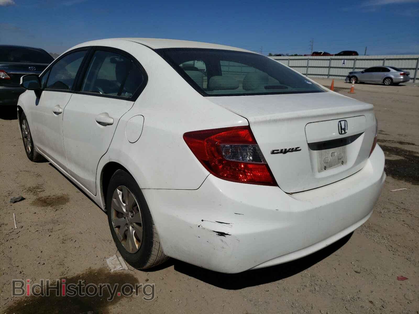 2012 HONDA CIVIC - VIN: 2HGFB2F56CH592492 - Фото 3