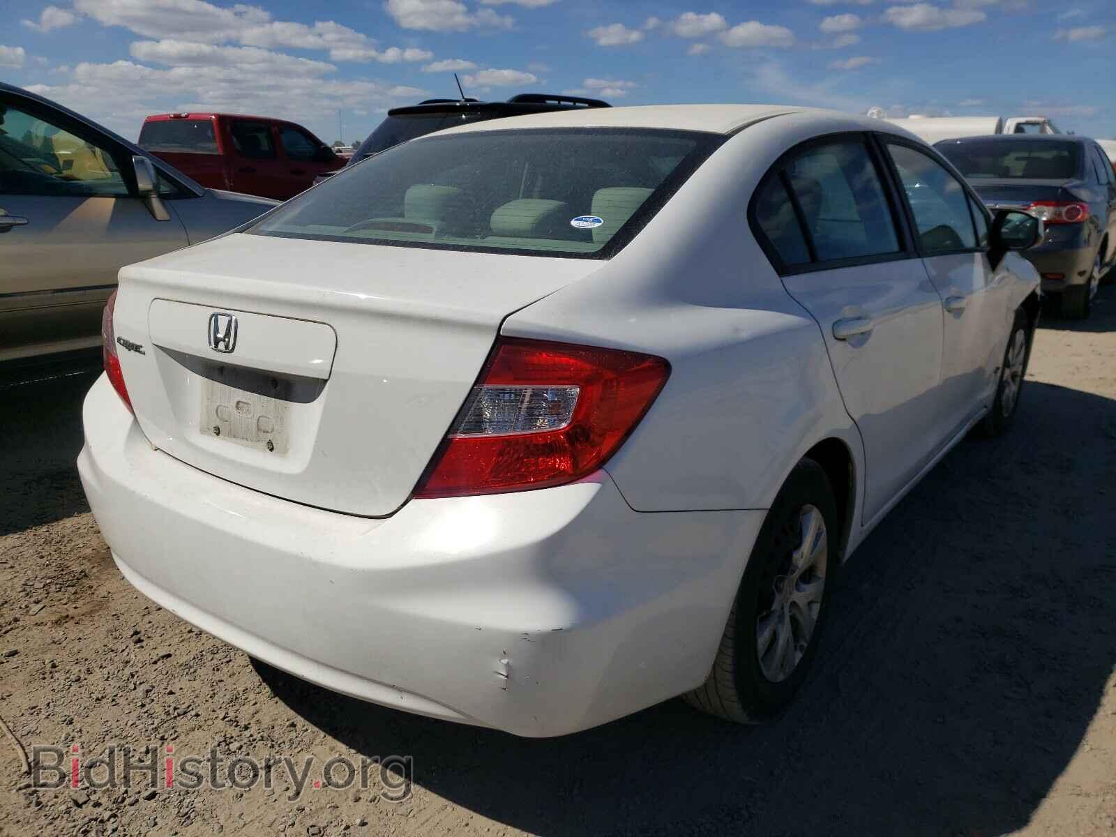 2012 HONDA CIVIC - VIN: 2HGFB2F56CH592492 - Фото 4