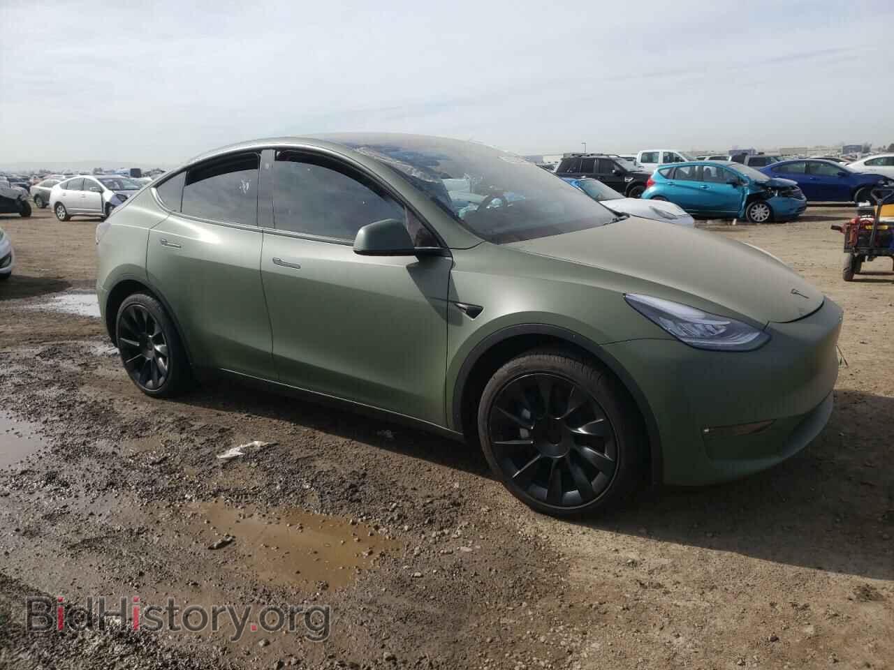 2021 TESLA MODEL Y - VIN: 5YJYGDEE4MF243103 - Фото 4