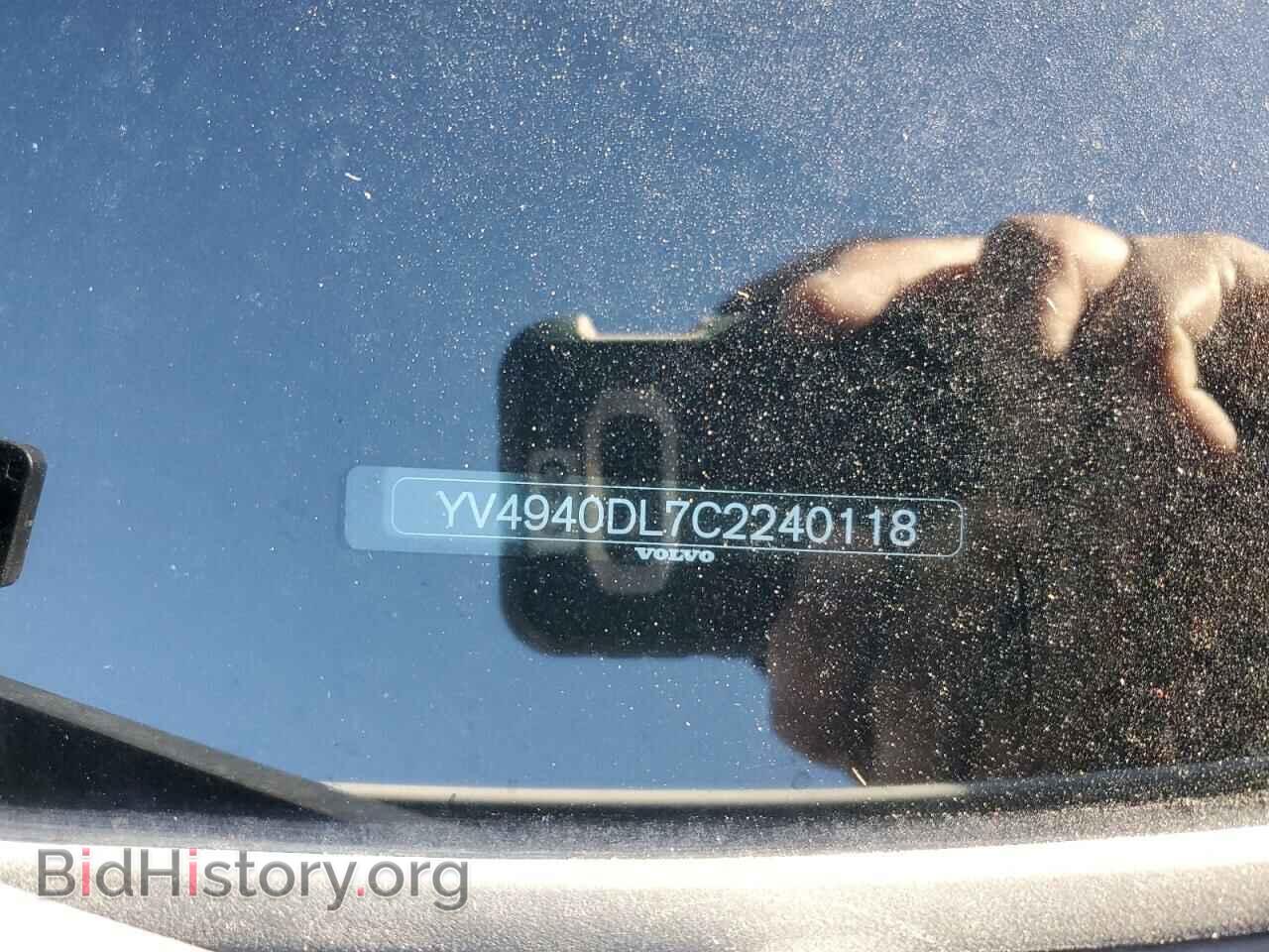 2012 VOLVO XC60 - VIN: YV4940DL7C2240118 - Фото 13