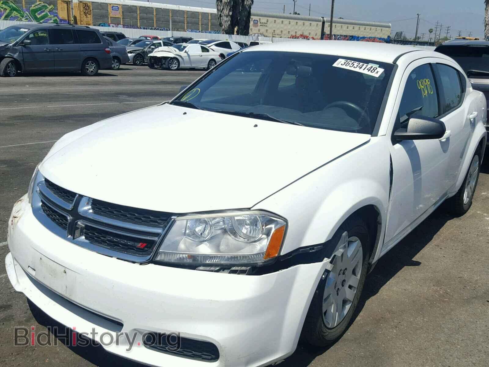 2012 DODGE AVENGER - VIN: 1C3CDZAB1CN215095 - Фото 2