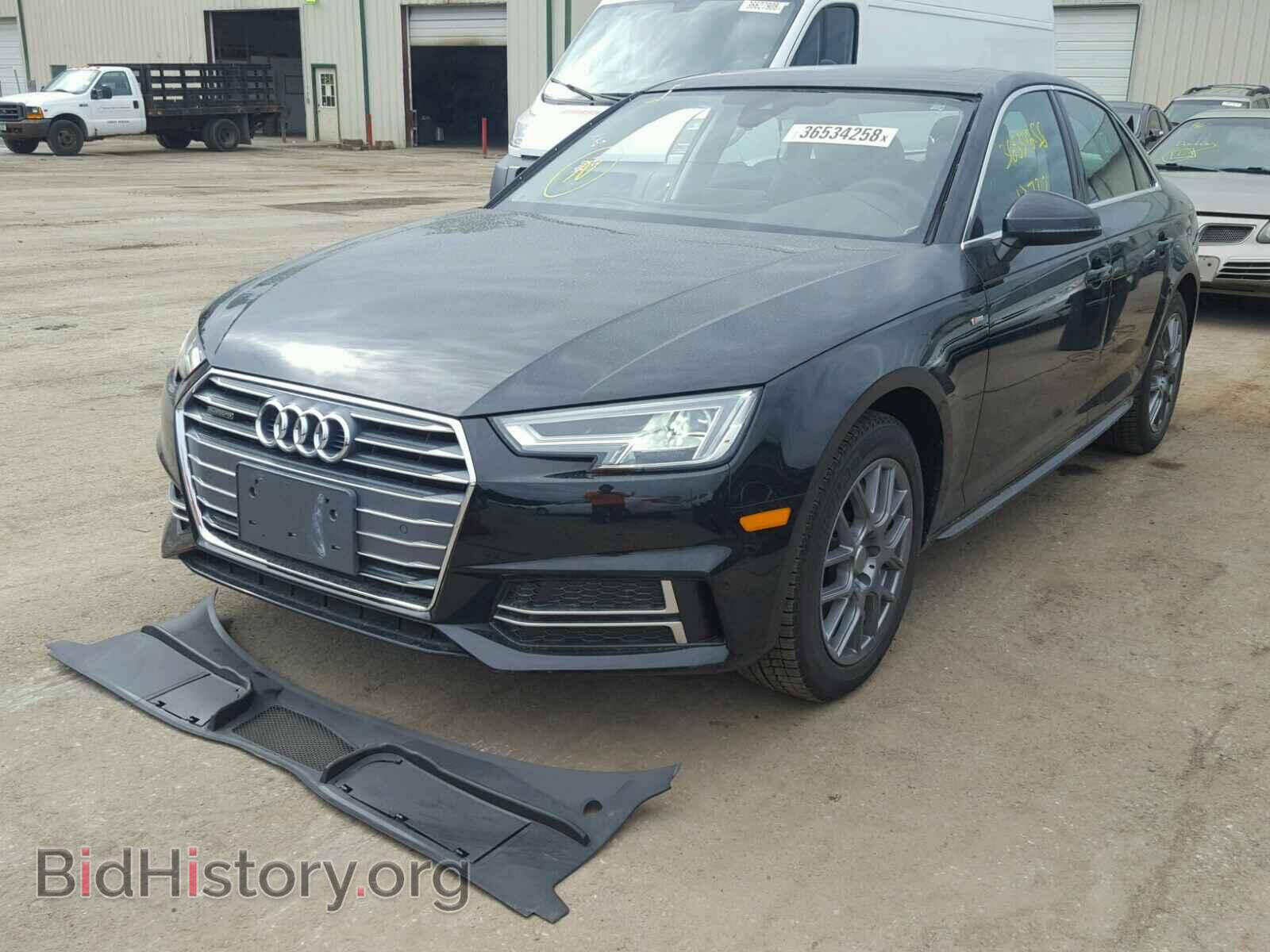 2018 AUDI A4 - VIN: WAUENAF43JA037267 - Фото 2