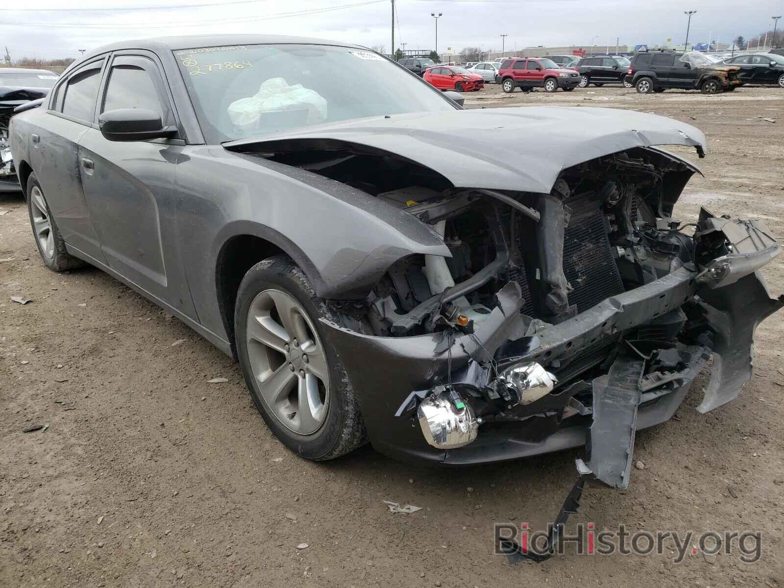 Photo 2C3CDXHG0EH277864 - DODGE CHARGER 2014