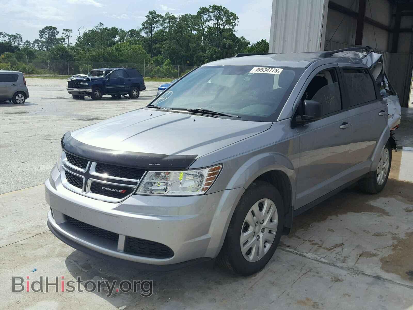 2017 DODGE JOURNEY SE - VIN: 3C4PDCAB2HT524494 - Фото 2