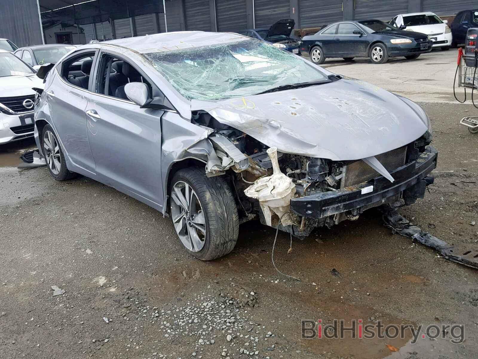 Photo 5NPDH4AE3GH658419 - HYUNDAI ELANTRA 2016