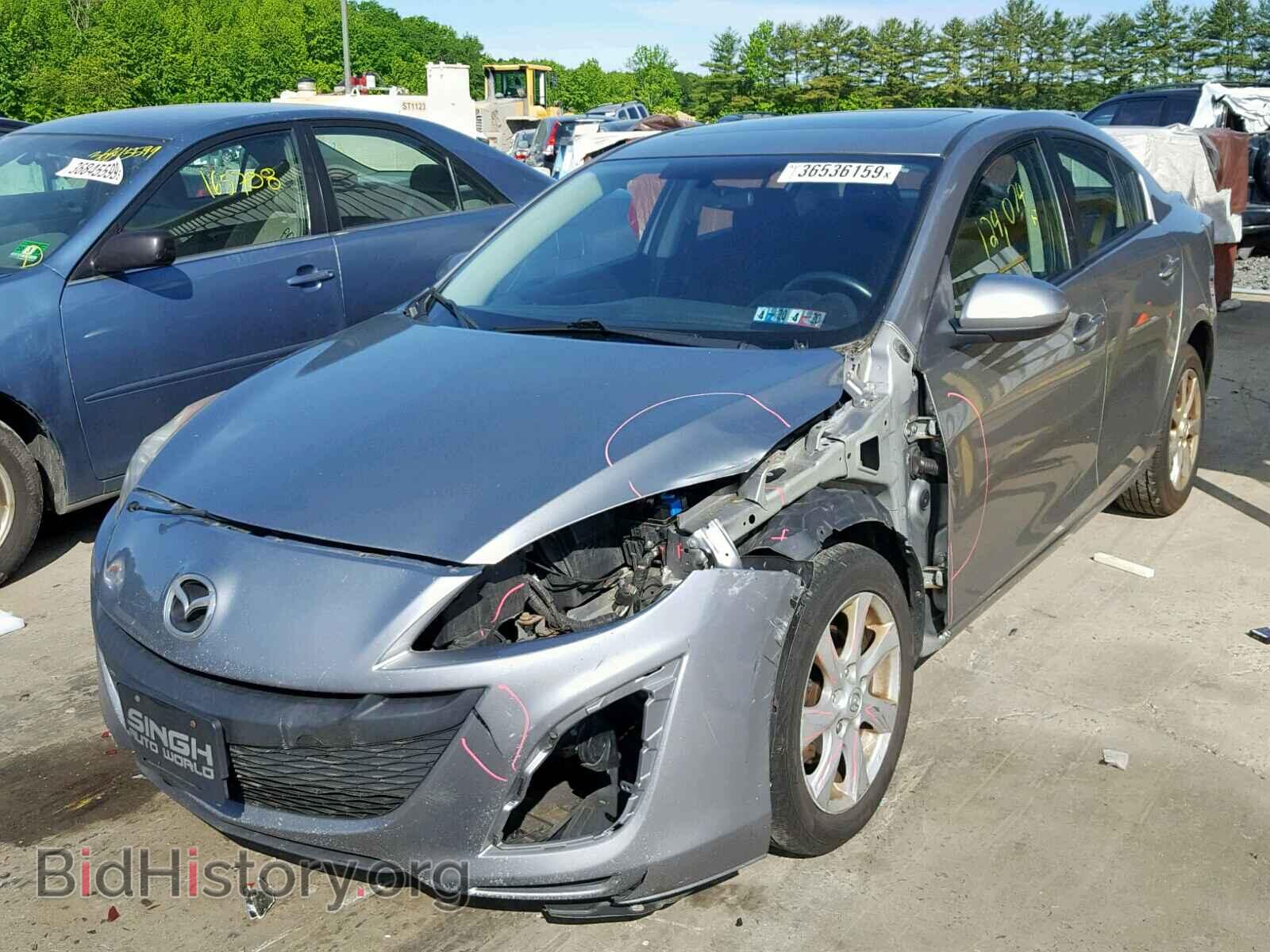 2011 MAZDA 3 - VIN: JM1BL1VG0B1376139 - Фото 2