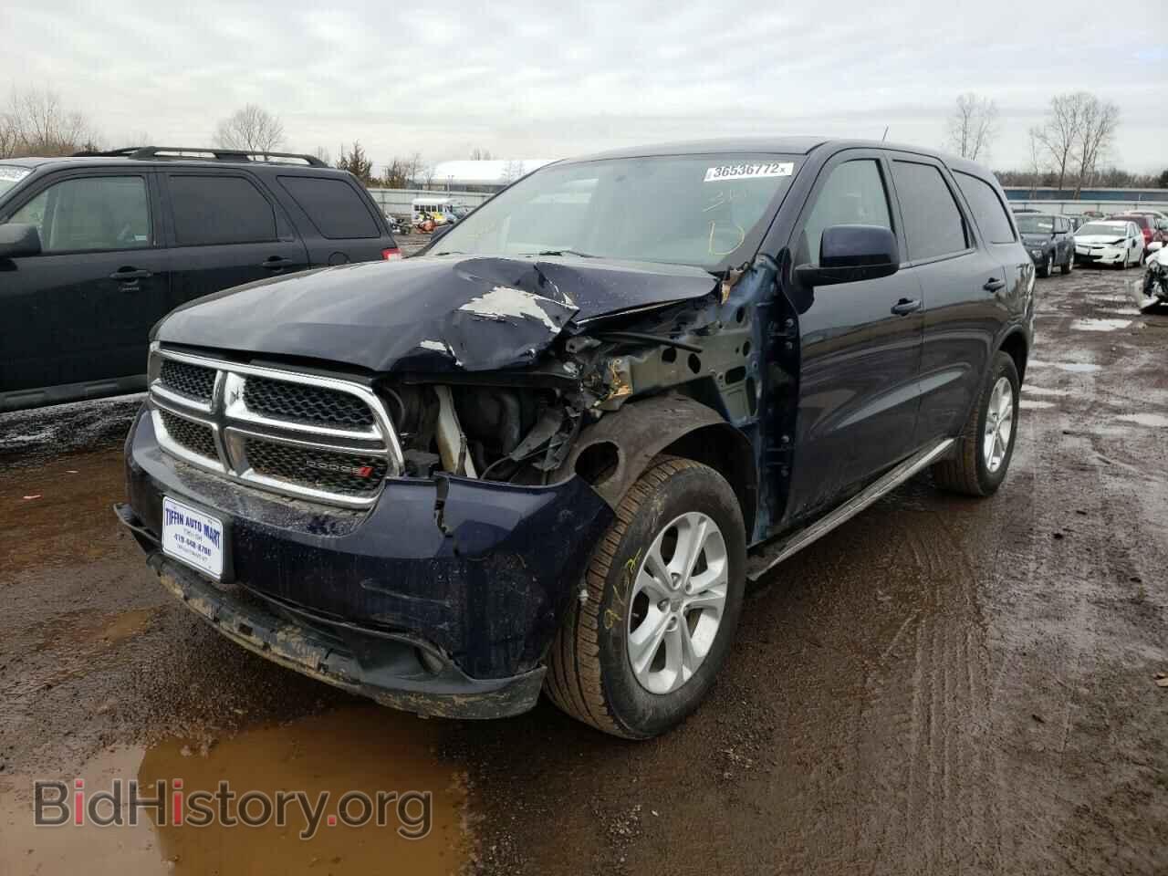 2013 DODGE DURANGO - VIN: 1C4RDJAGXDC552543 - Фото 2
