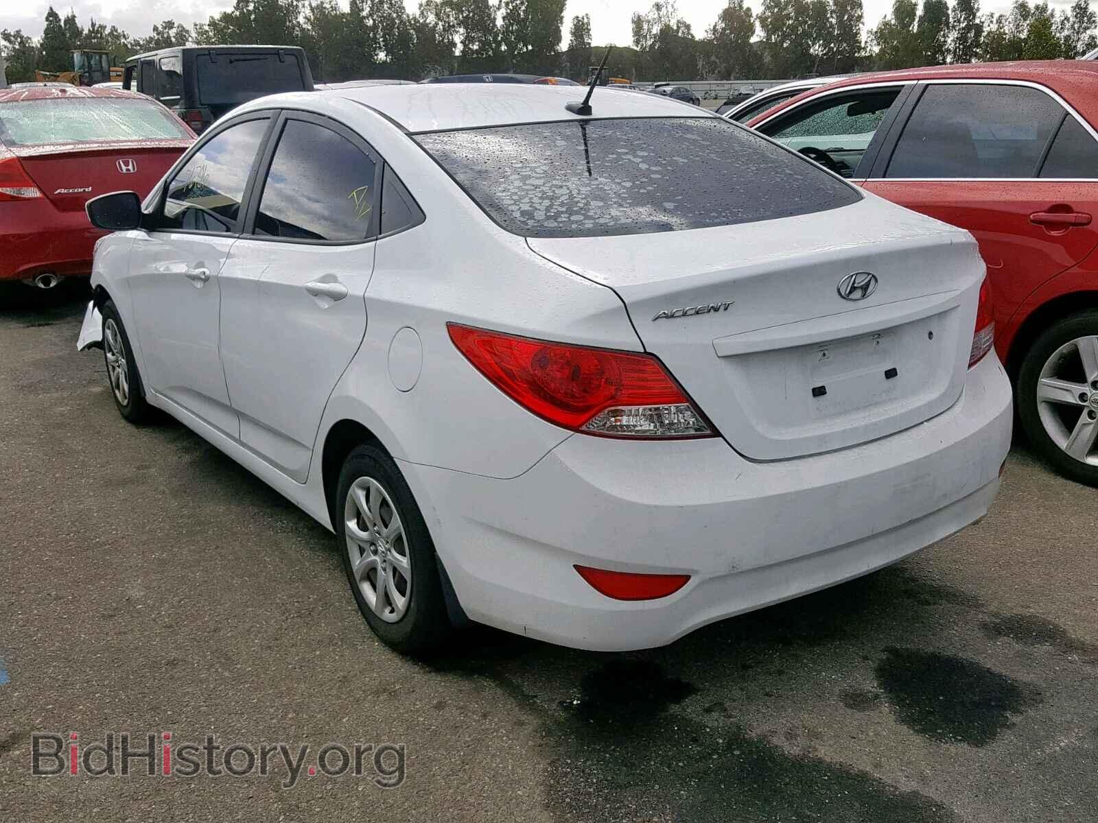 2013 HYUNDAI ACCENT - VIN: KMHCT4AE4DU416827 - Фото 3