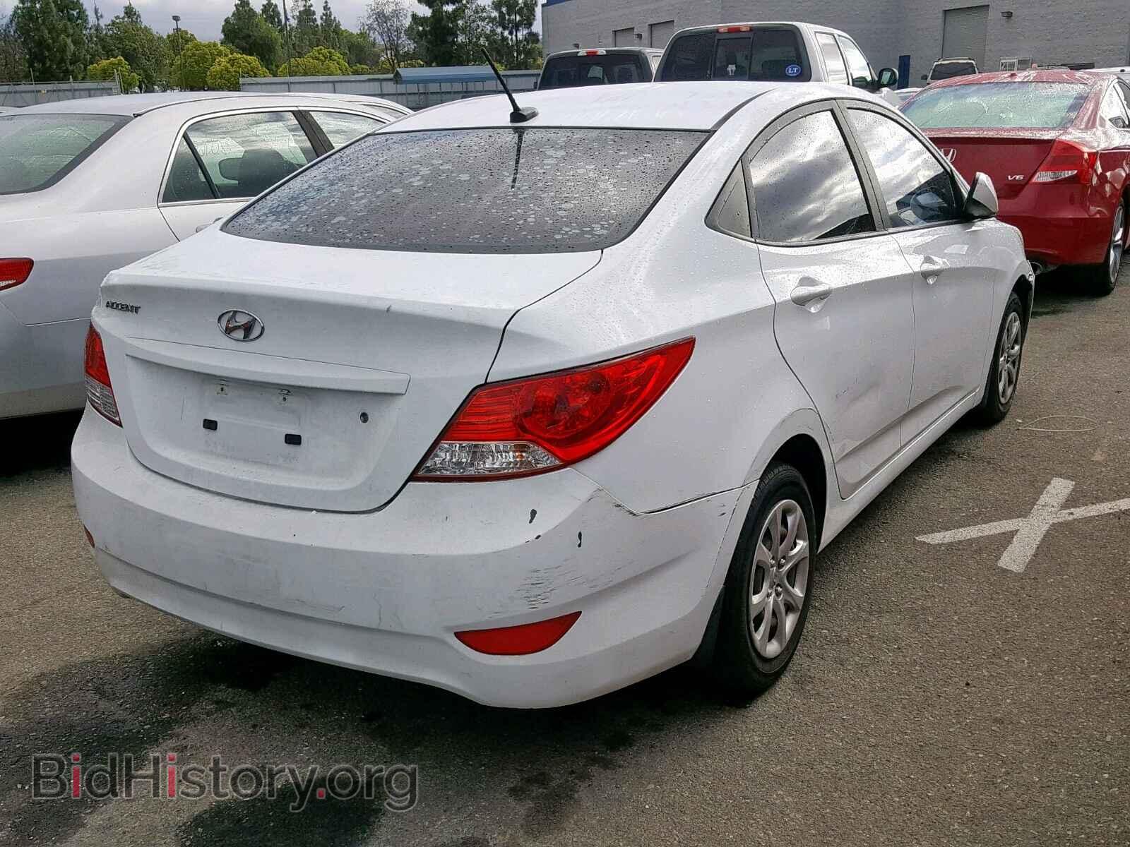 2013 HYUNDAI ACCENT - VIN: KMHCT4AE4DU416827 - Фото 4