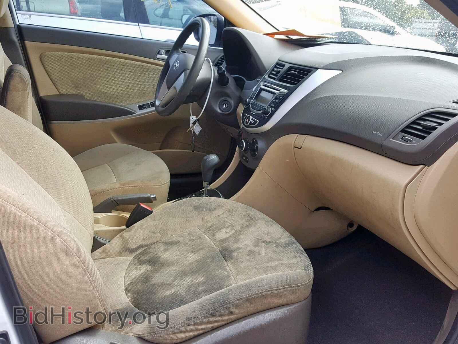 2013 HYUNDAI ACCENT - VIN: KMHCT4AE4DU416827 - Фото 5