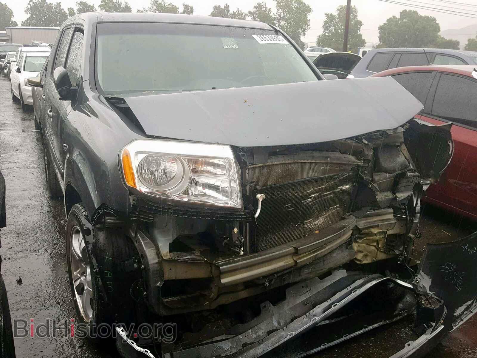 Photo 5FNYF3H52CB008755 - HONDA PILOT EXL 2012