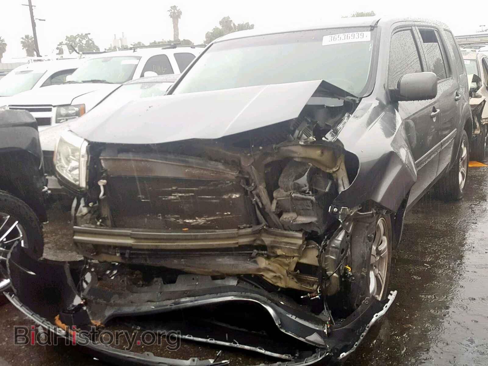 2012 HONDA PILOT EXL - VIN: 5FNYF3H52CB008755 - Фото 2