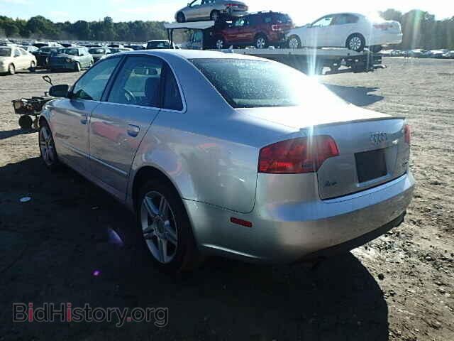 2007 AUDI A4 - VIN: WAUDF78E37A052250 - Фото 3
