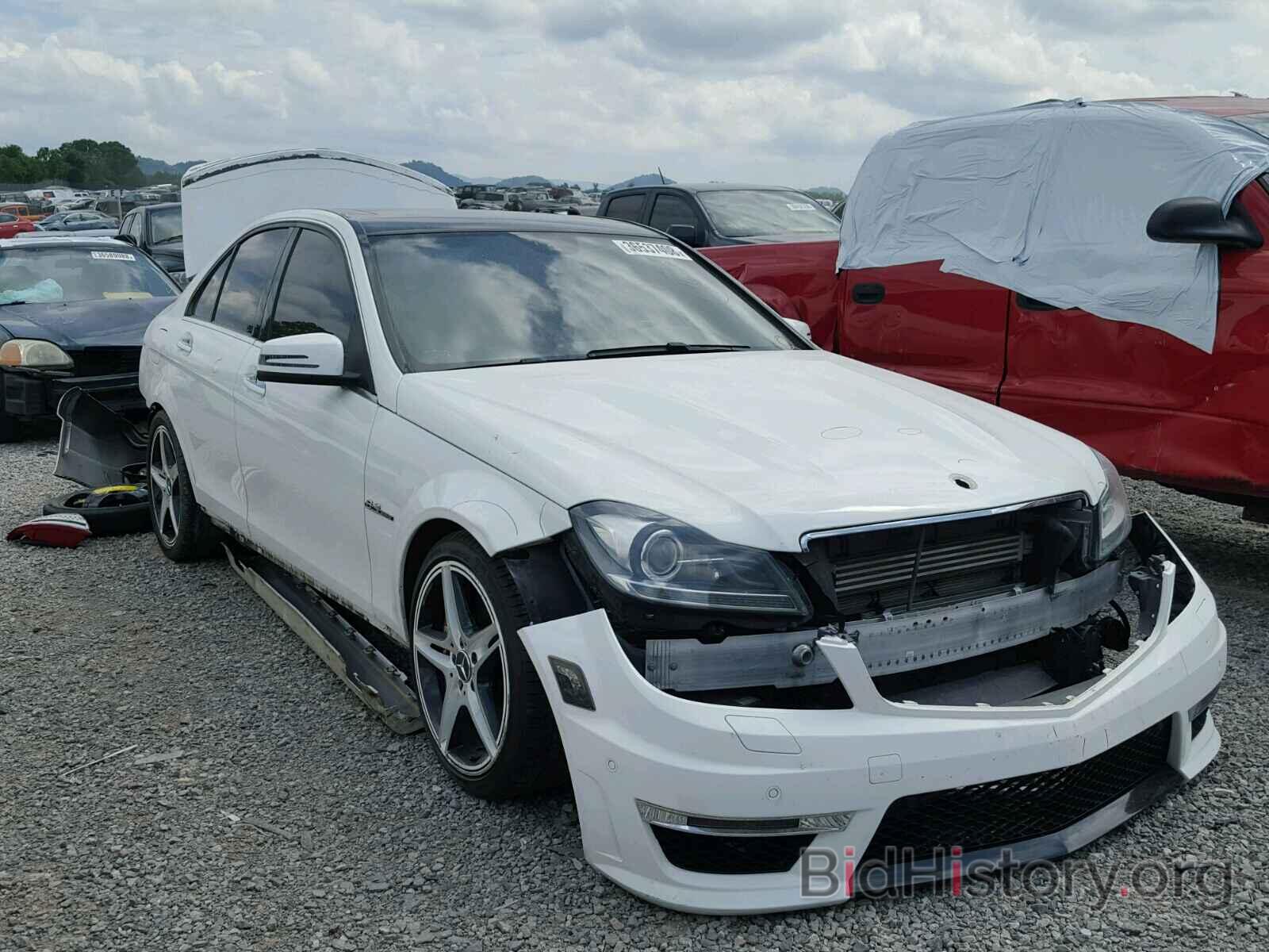 Photo WDDGF7HB3DA829615 - MERCEDES-BENZ C63 2013