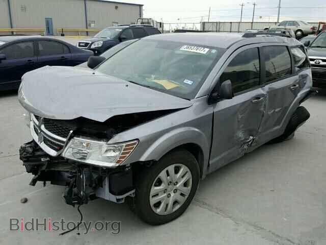 2017 DODGE JOURNEY - VIN: 3C4PDCAB6HT619706 - Фото 2