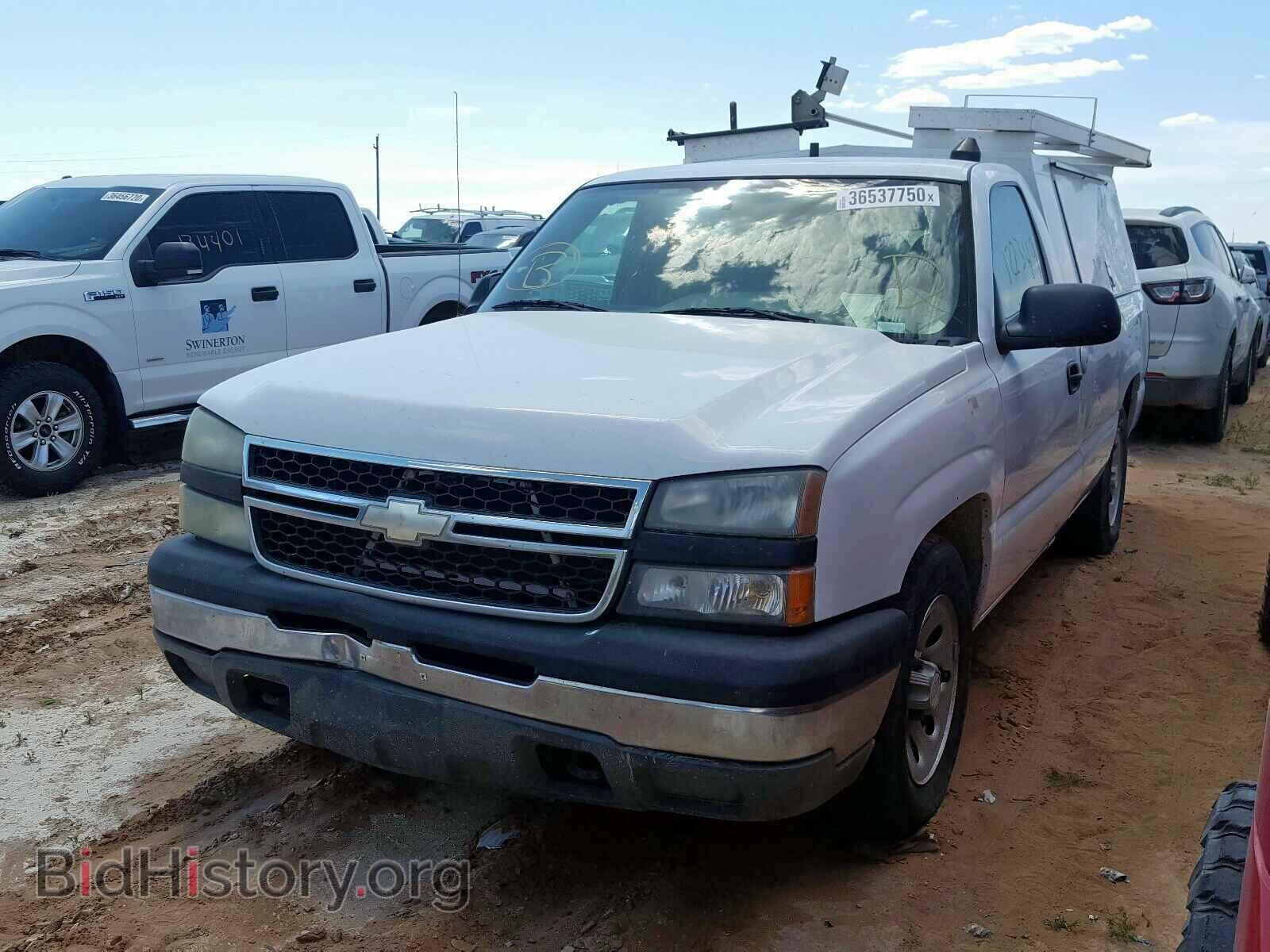 2006 CHEVROLET SILVERADO - VIN: 3GCEC14X46G252557 - Фото 2