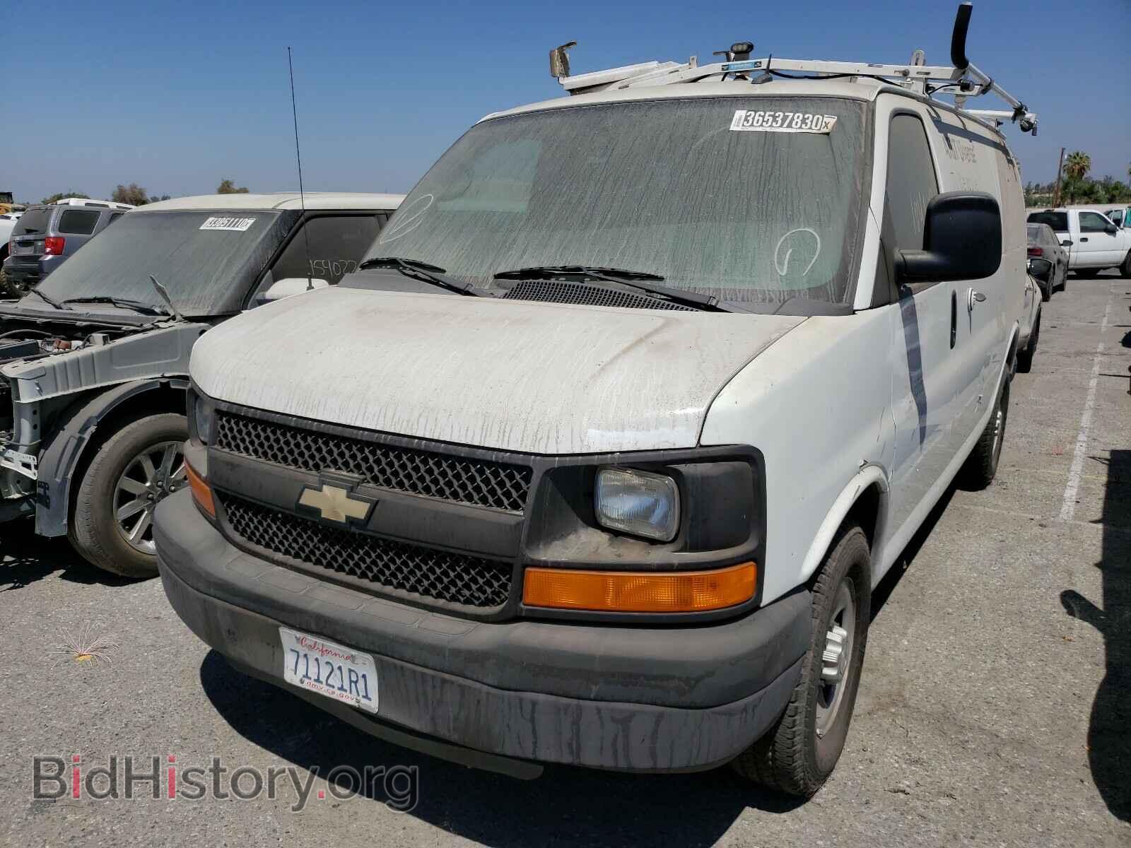 2014 CHEVROLET EXPRESS - VIN: 1GCWGFCA5E1913920 - Фото 2