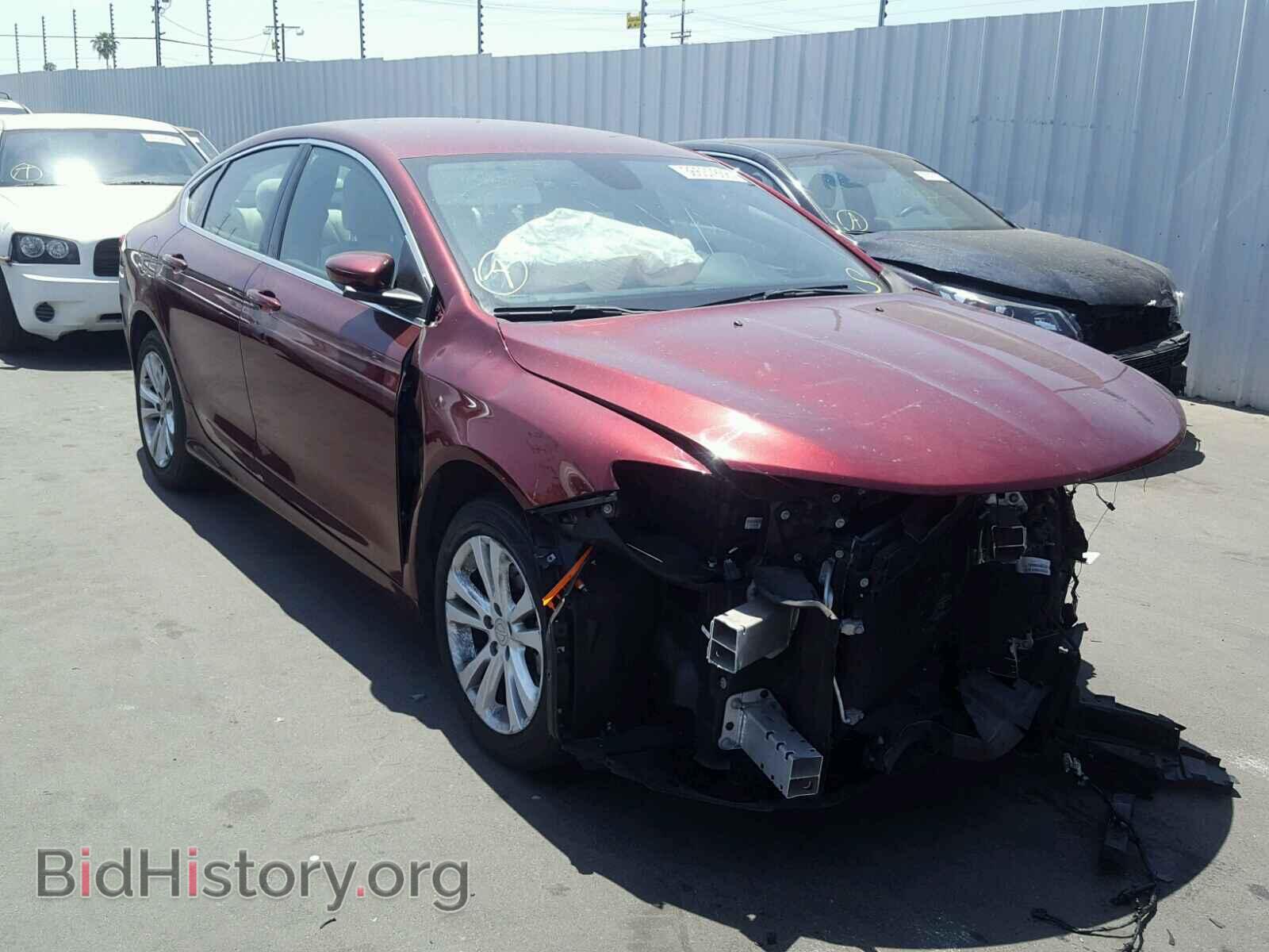 Фотография 1C3CCCAB2FN648056 - CHRYSLER 200 2015