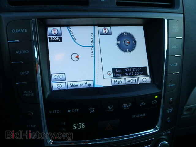 2012 LEXUS IS250 - VIN: JTHBF5C28C5170517 - Фото 10