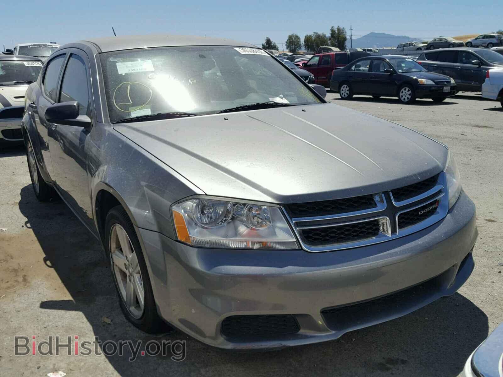 Фотография 1C3CDZAB7DN681423 - DODGE AVENGER 2013