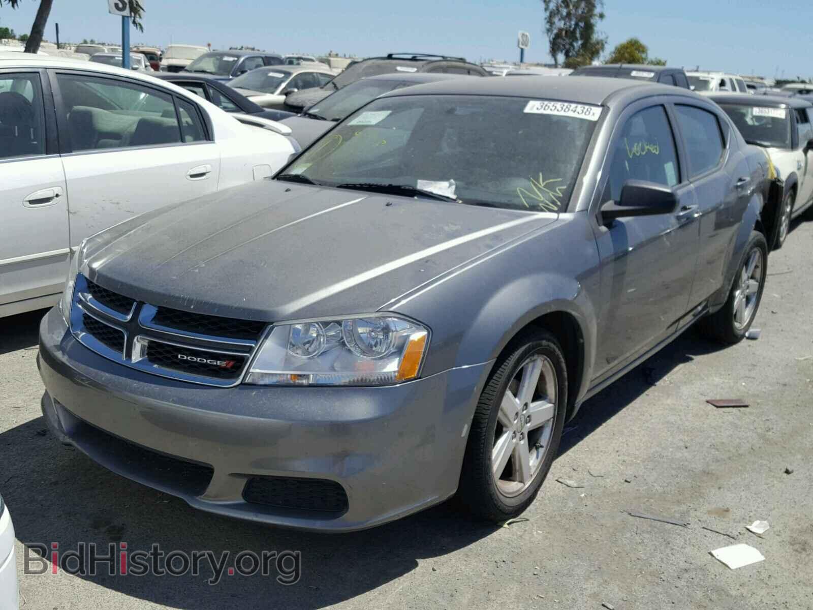 2013 DODGE AVENGER - VIN: 1C3CDZAB7DN681423 - Фото 2
