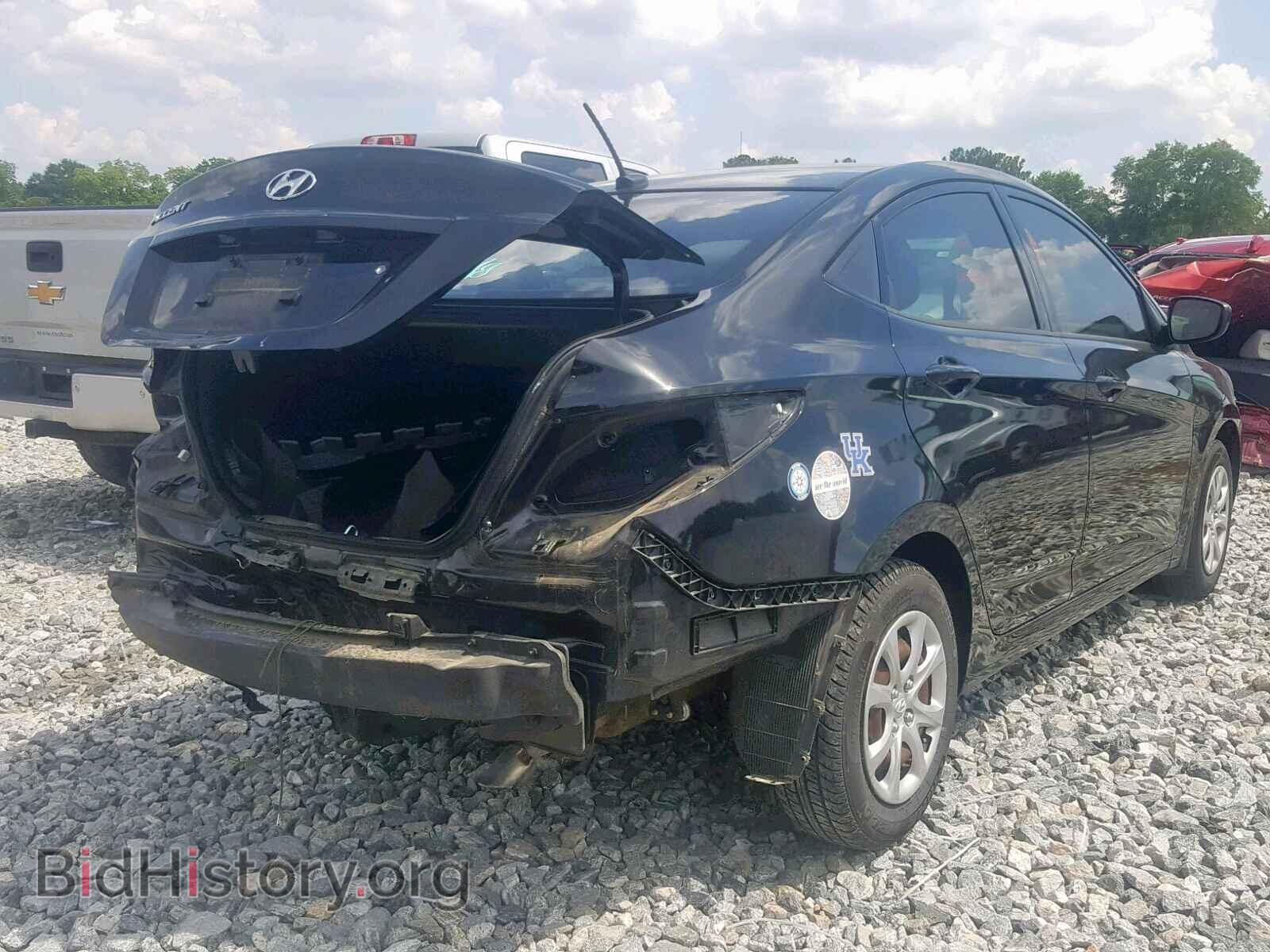 2014 HYUNDAI ACCENT - VIN: KMHCT4AEXEU733223 - Фото 4