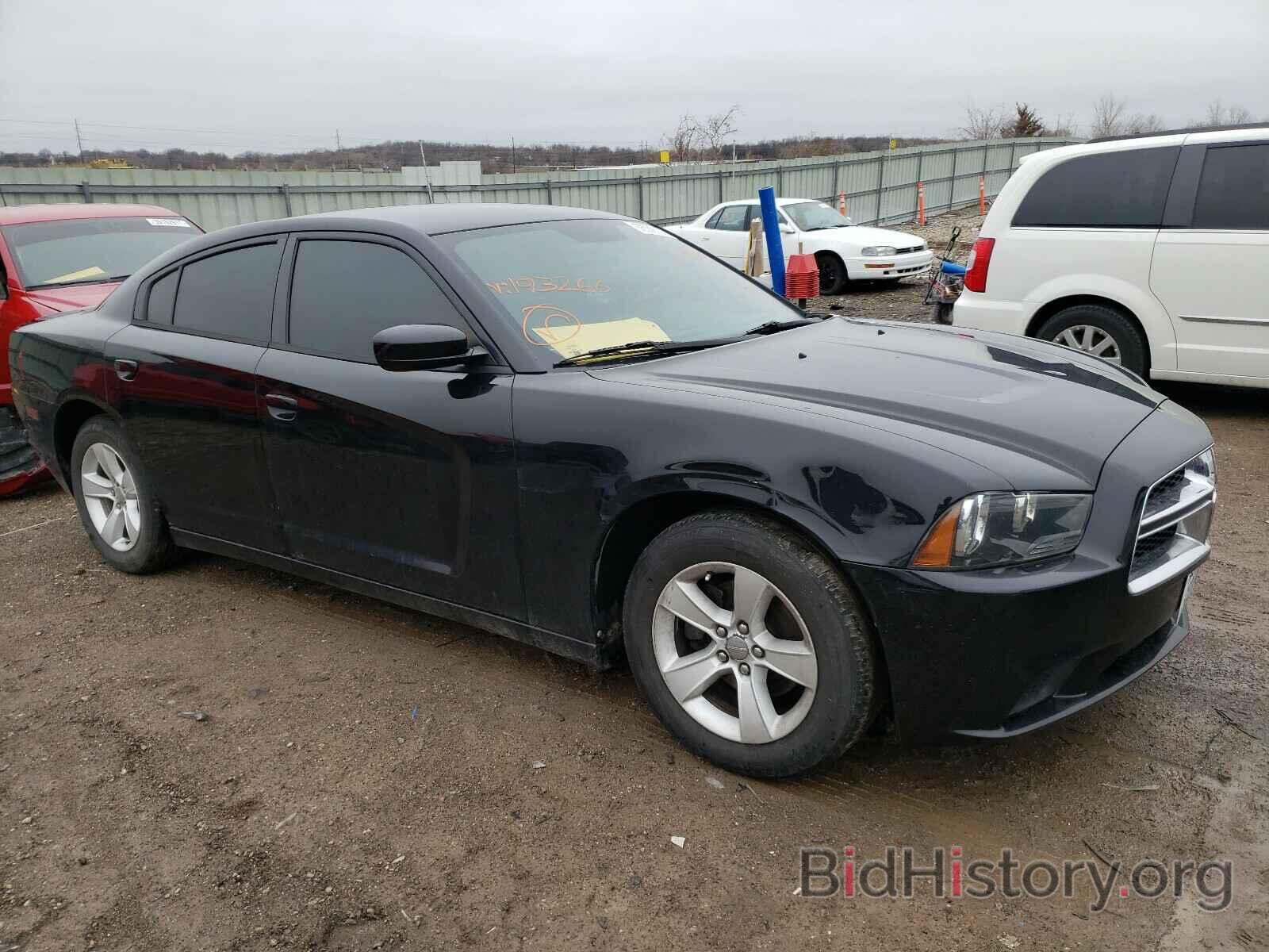 Photo 2C3CDXBG8EH193266 - DODGE CHARGER 2014