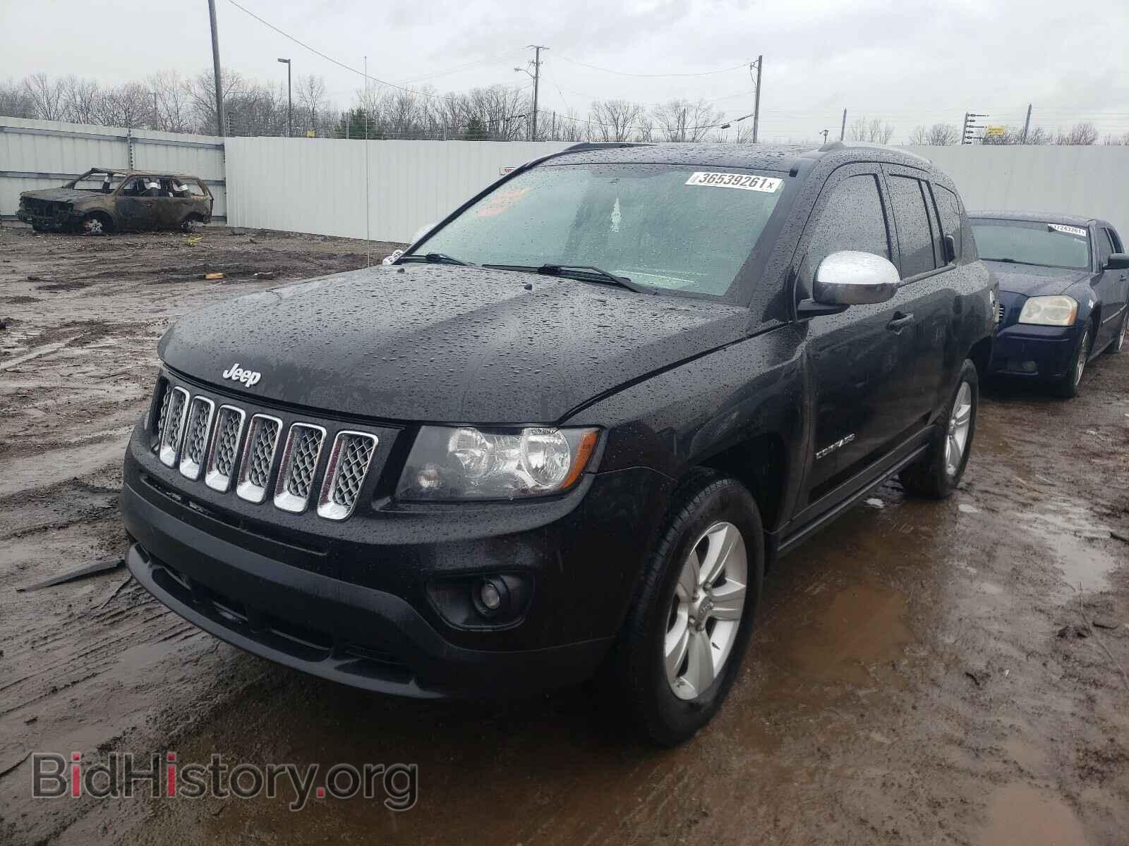 2014 JEEP COMPASS - VIN: 1C4NJCEB0ED694428 - Фото 2