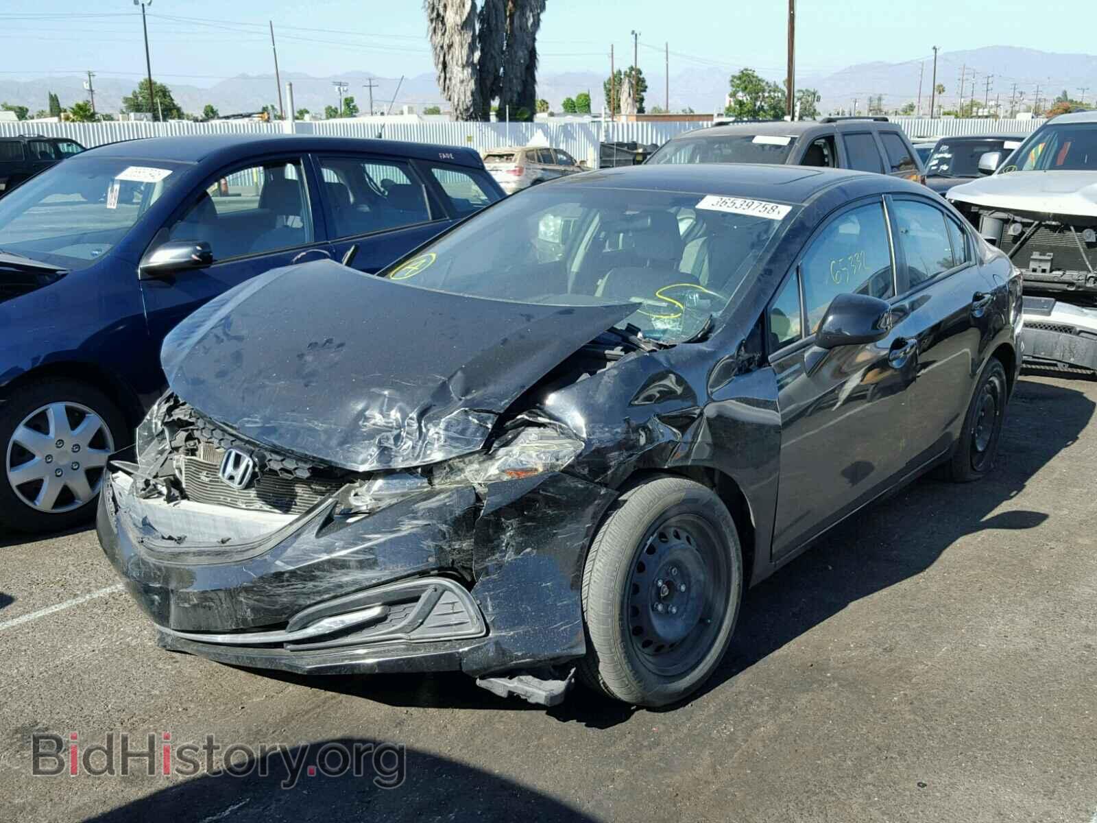 2013 HONDA CIVIC - VIN: 19XFB2F8XDE212432 - Фото 2
