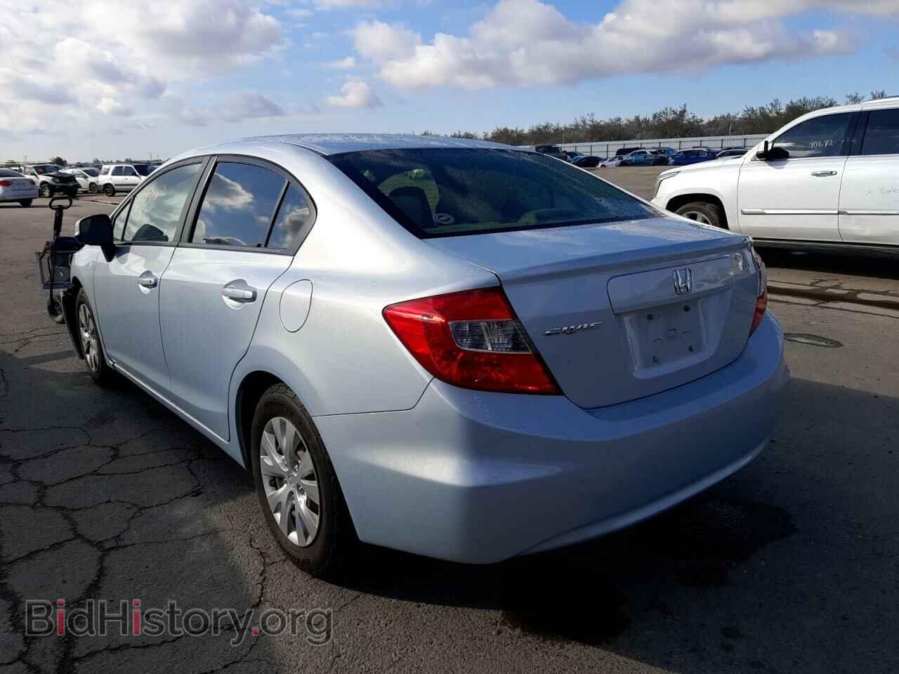 2012 HONDA CIVIC - VIN: 19XFB2F52CE362507 - Фото 3
