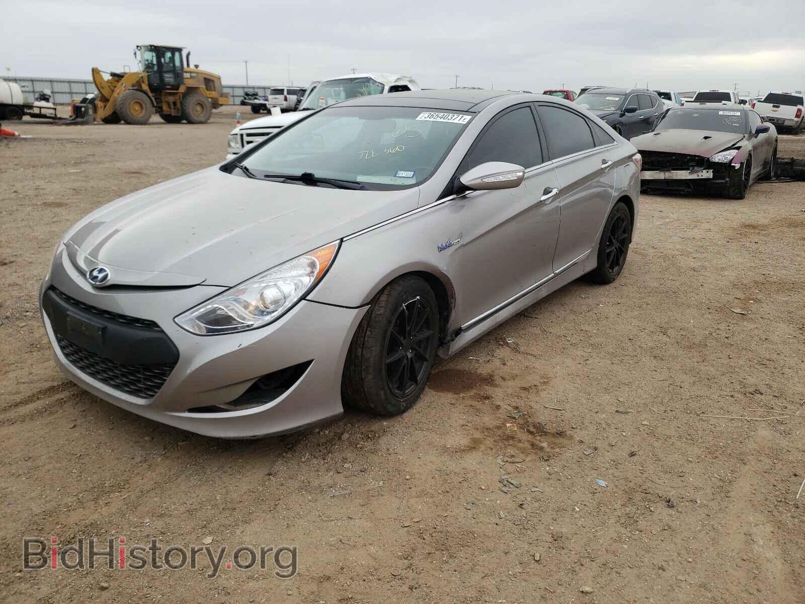 2012 HYUNDAI SONATA - VIN: KMHEC4A44CA060833 - Фото 2